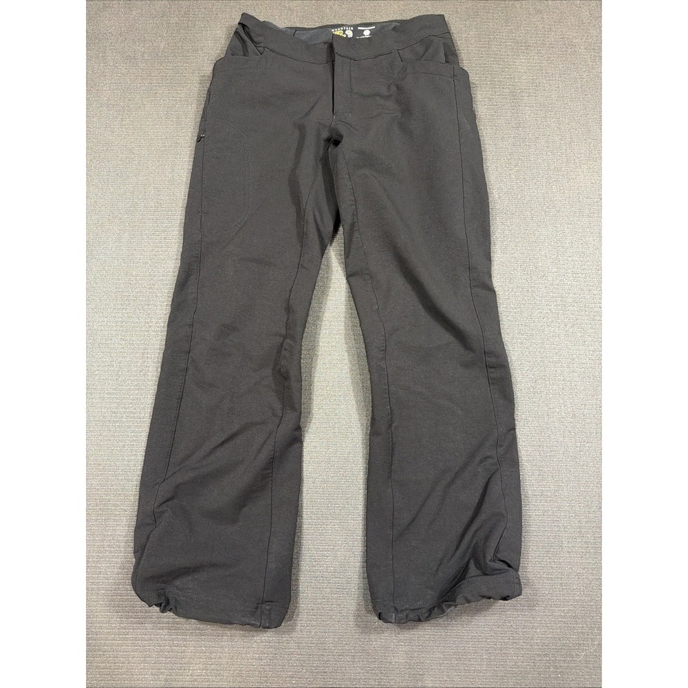 Mountain Hardwear Womens Size 8 Yumalina Lined Outdoor Pants Black OL1544‎